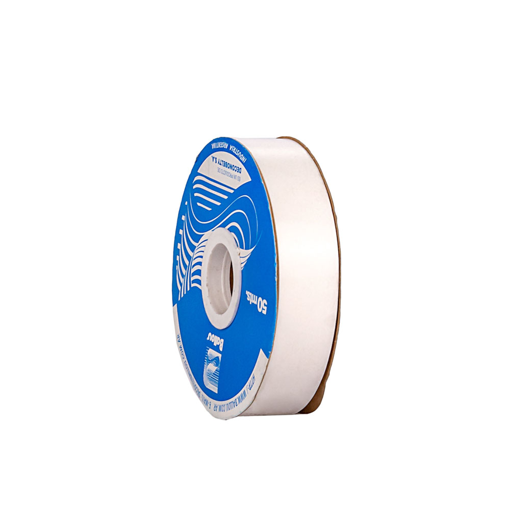 CINTA MOÑOS LISA 20MM ROLLO BLANCO *50MTS