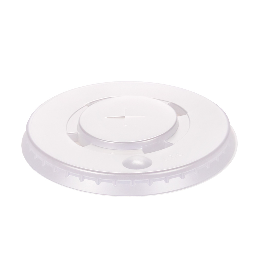 TAPA VASOS POLIPAPEL.AMCOR PLANA SORBETE 16/21OZ PARA VASOS FRIO *100UNID