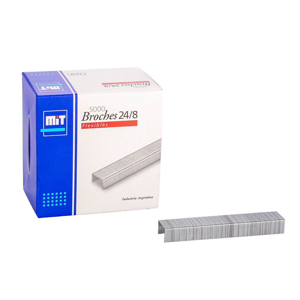 BROCHES PARA ABROCHADORA MIT Nº24/8 *5000UNID
