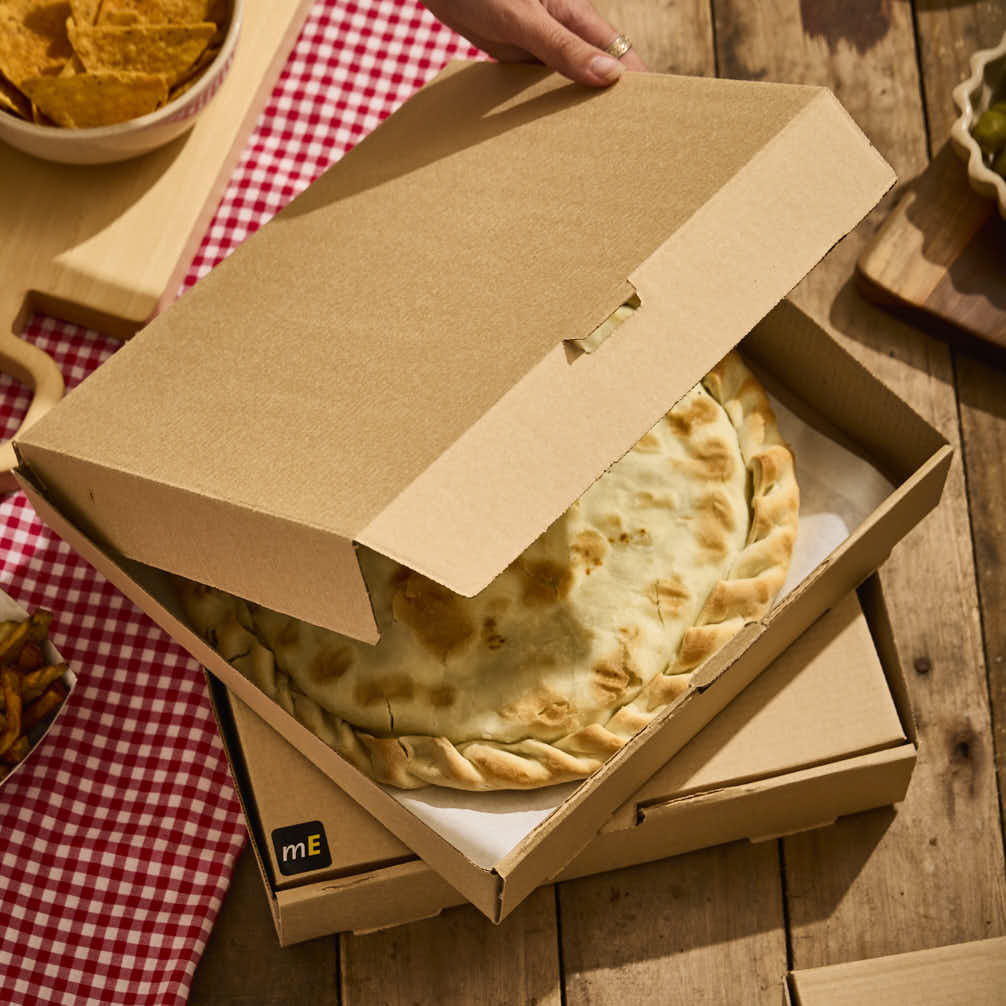 CAJA MICRO CARTON MARRON/MARRON (28*28*5.3CM) (PASCUALINA) *100UNID.