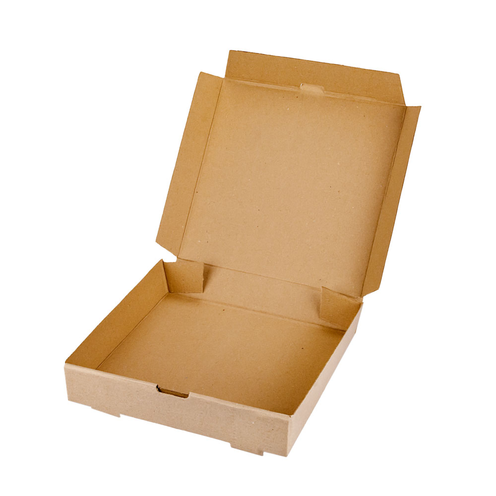CAJA MICRO CARTON MARRON/MARRON (28*28*5.3CM) (PASCUALINA) *100UNID.