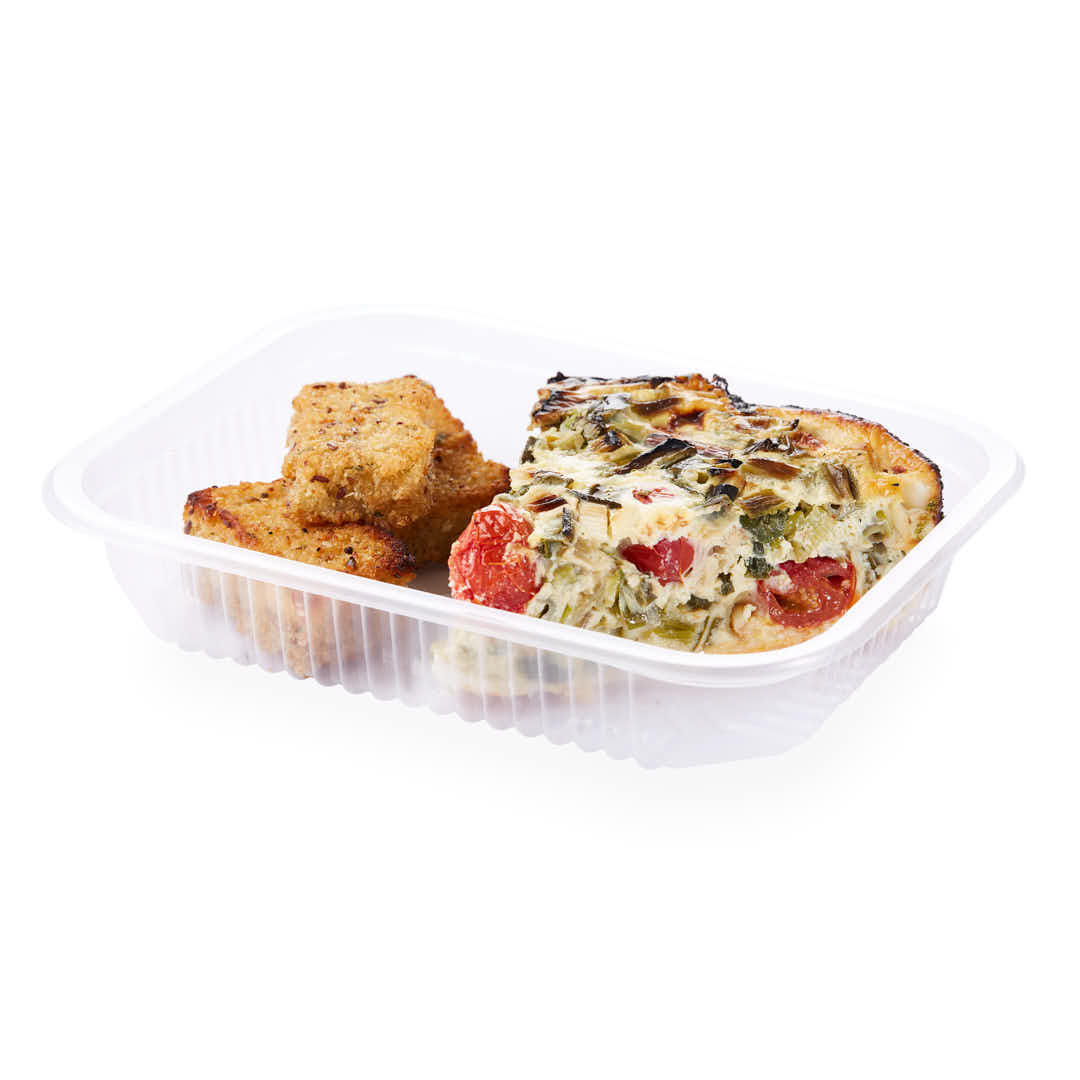 BANDEJA MICRO WORK PP BL Nº105 RECT. (17*23*4CM) *100UNID