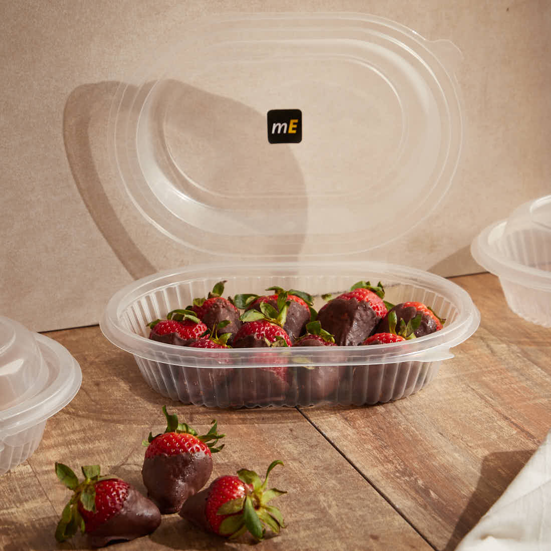 BANDEJA ESTUCHE PET BANDEX 145 OVAL (105145) (16*23*6CM) *50UNID