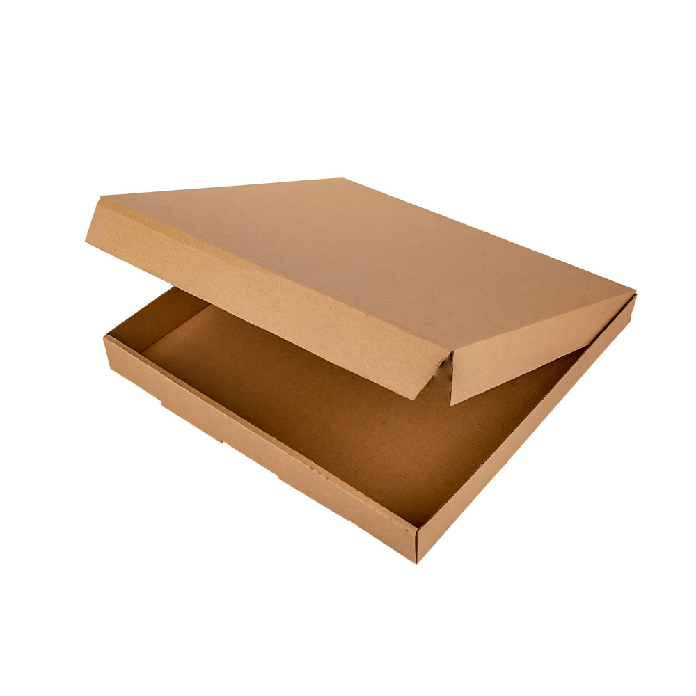 CAJA PIZZA MICRO MARRON/MARRON.EXTRA GRANDE (38*38*4.5CM) *100 UNID.