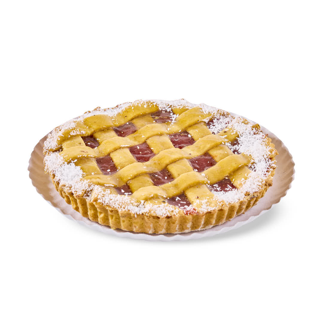 BANDEJA CARTON REDONDA BLANCA LINEA ROJA Nº13 (23CM) *100UNID