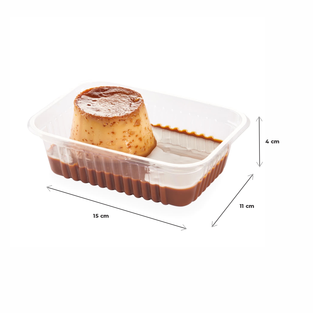 BANDEJA PET CRISTAL COTNYL Nº102 (11*15*4CM) (TB102) *100UNID