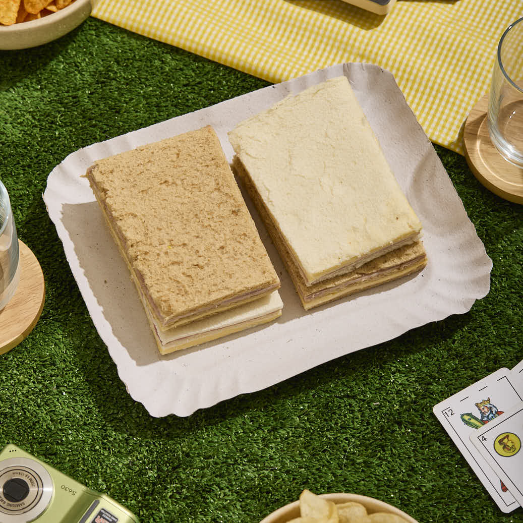 BANDEJA CARTON RECTANGULAR BLANCA Nº4 (20*24CM) *100UNID