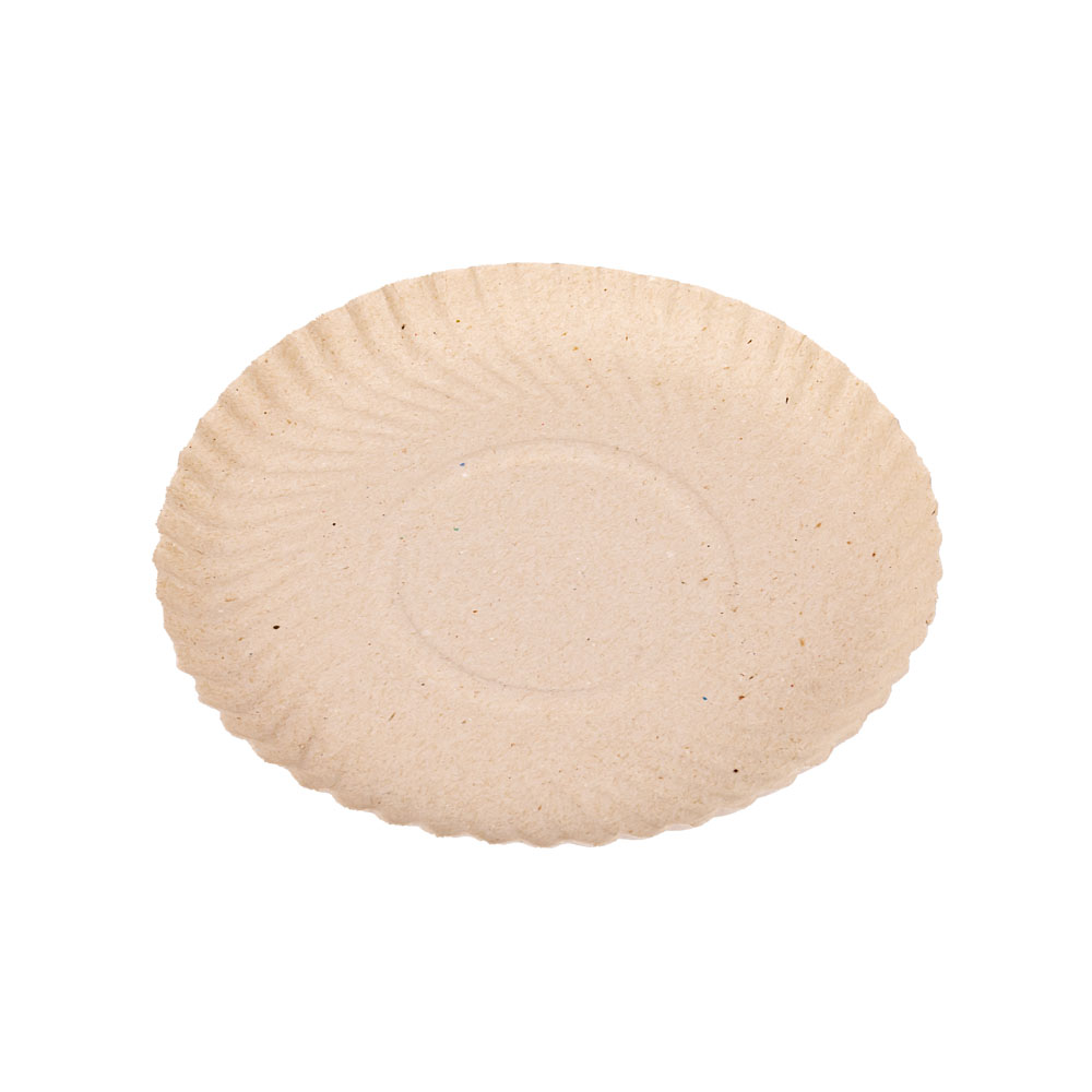 BANDEJA CARTON REDONDA DPM GRIS Nº13 (22.5CM) *100UNID