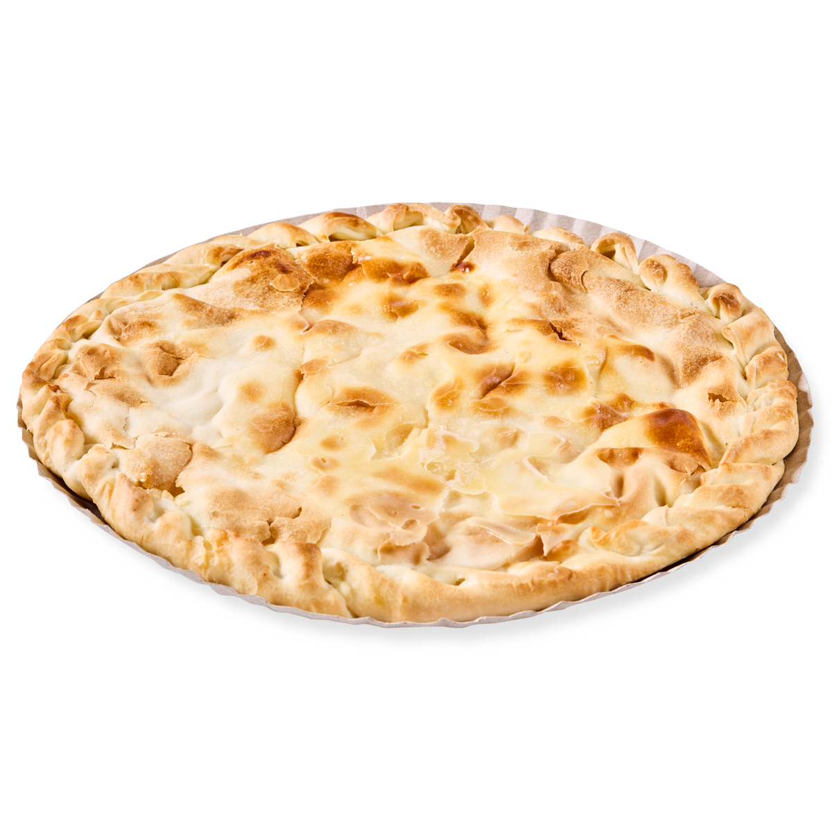 BANDEJA CARTON REDONDA GRIS Nº15 (30CM) *100UNID