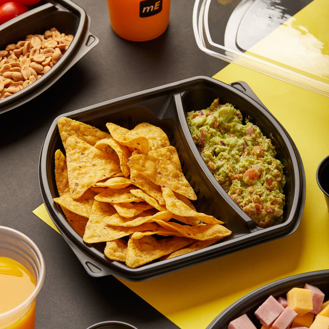 BANDEJA MICRO COTNYL NEGRA C/2 CAVIDADES (20*22*3CM) (CAT2 NE) *50UNID