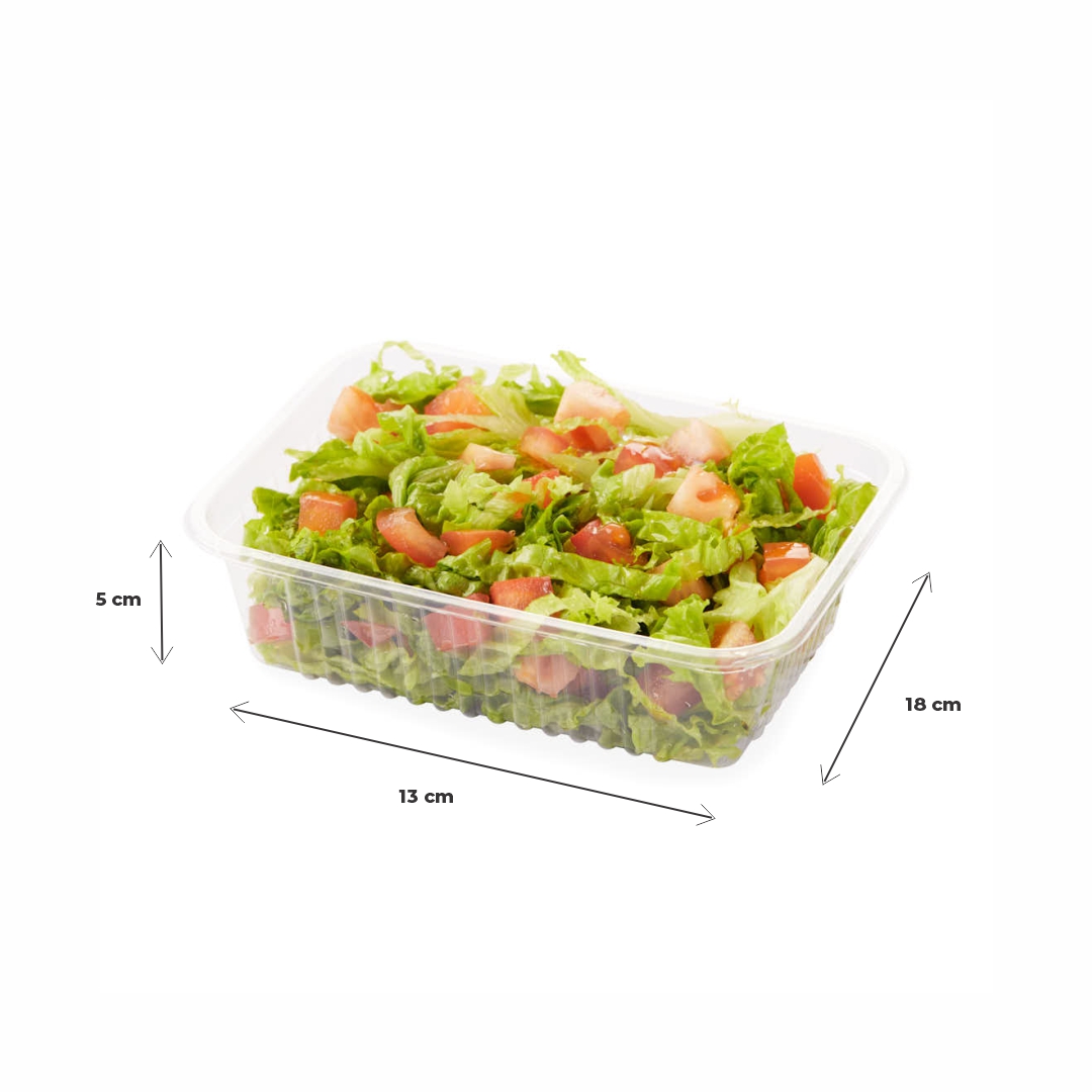 BANDEJA PET CRISTAL COTNYL Nº103 (13*18*5CM) (TB103) *100UNID