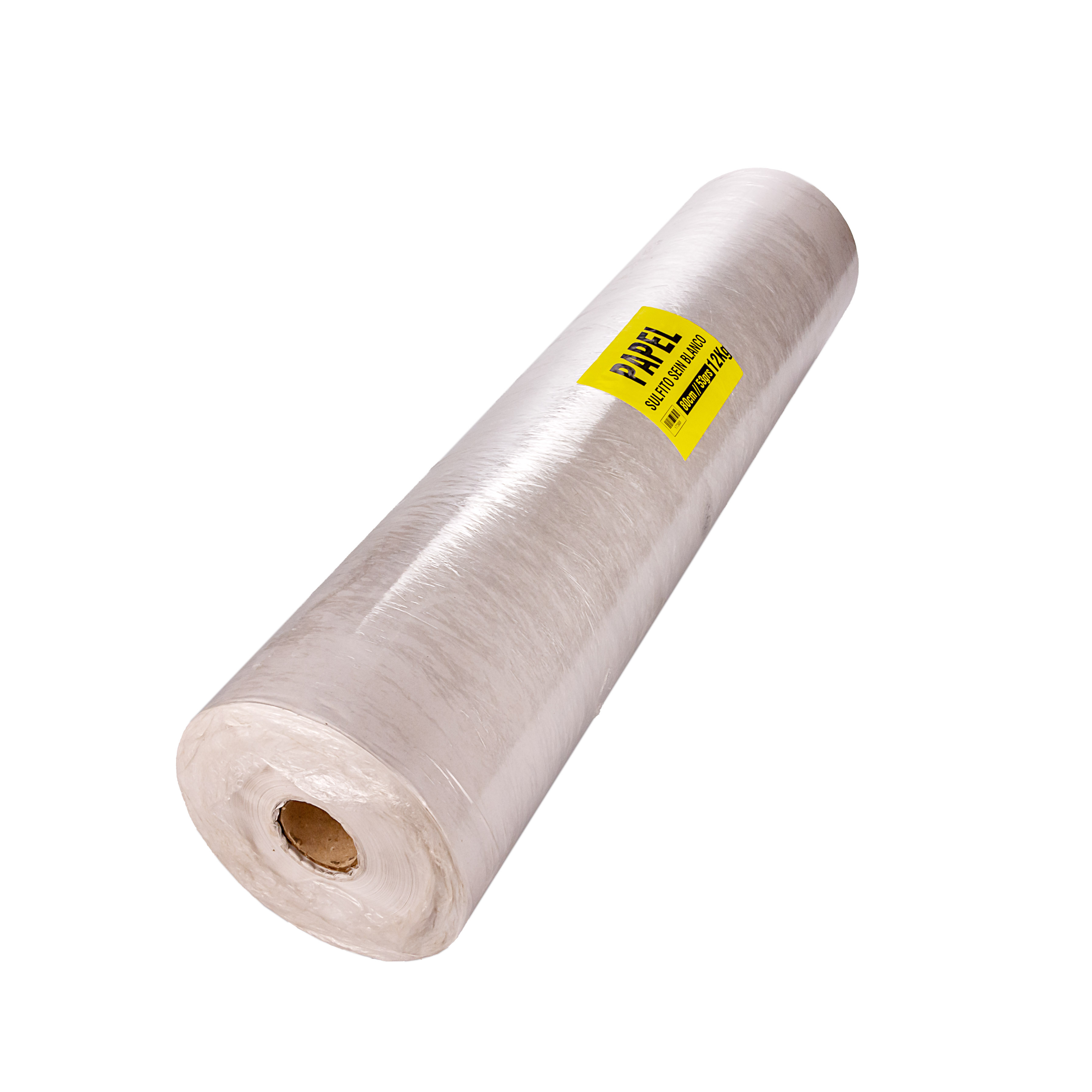 PAPEL SULFITO BLANCO SEIN FERNANDEZ .80CM (53GRS - 300MTS) BOBINA *12KG