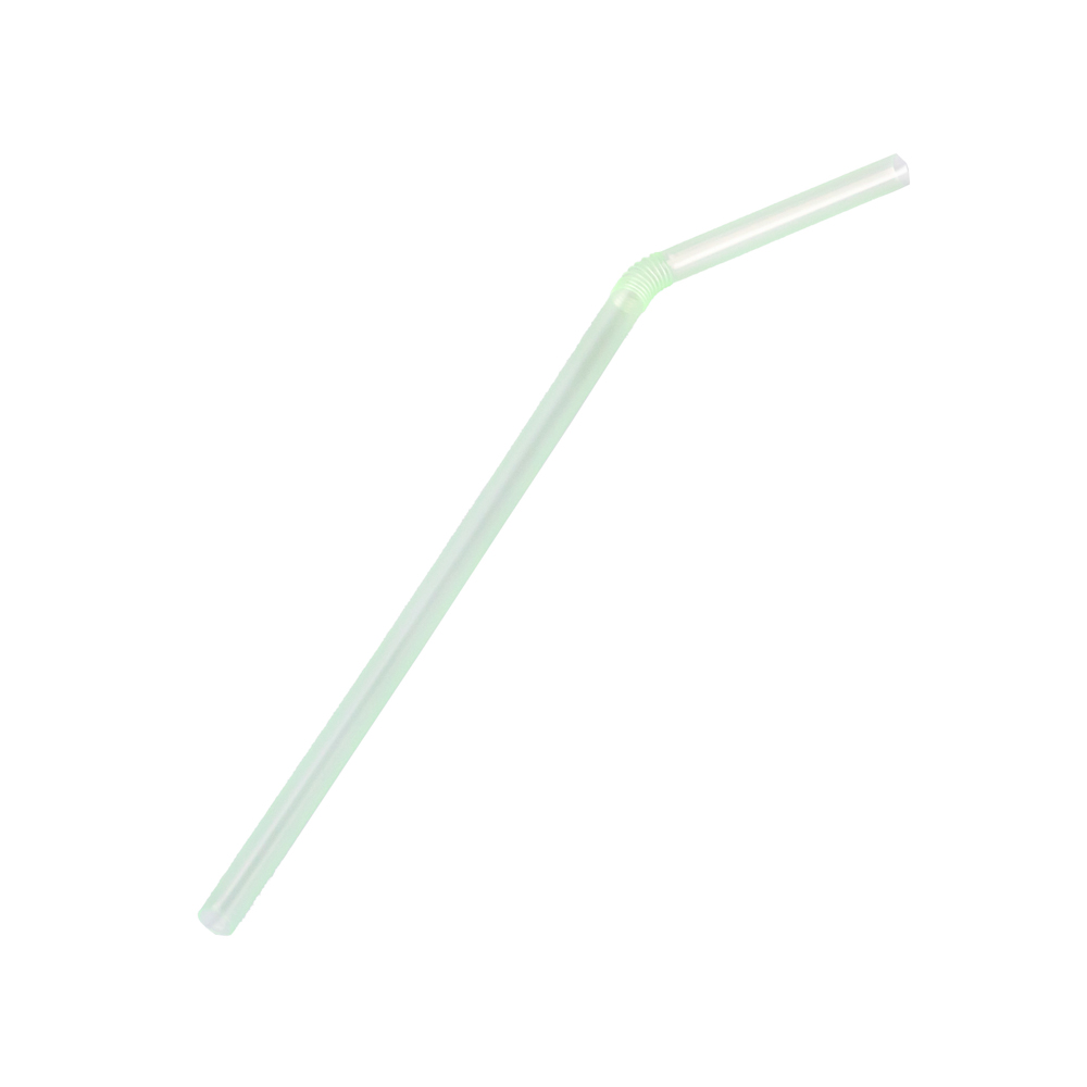 SORBETES HOGAR PLASTICOS PARA TRAGOS FLEXIBLES (6MM*21CM) PAQ.*100UNID