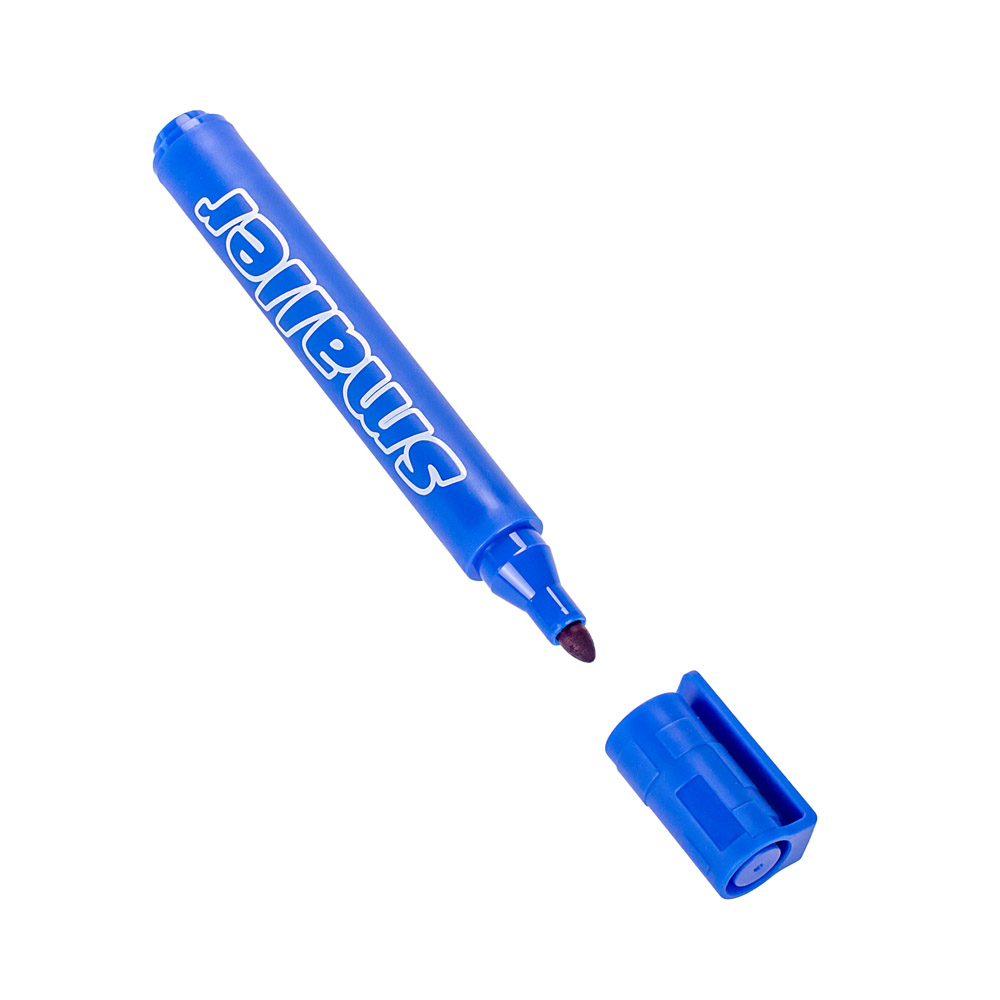 MARCADOR PERMANENTE UTIL UNO AZUL SMALLER PUNTA REDONDA *UNID