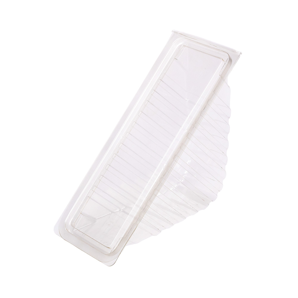 BANDEJA ESTUCHE PET BANDEX.SANDWICHERA TRIANGULO (5TS) (18*7*7.8CM) *50UNID