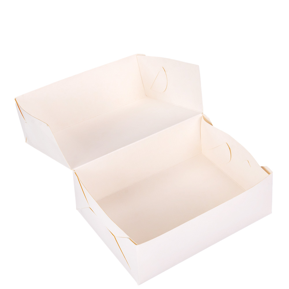 CAJA CARTULINA BLANCA 1/2 DOC FACTURAS (19X14.5X6.5CM) mE *50UNID