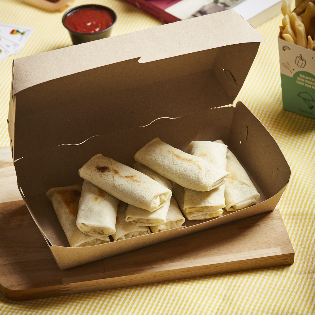 CAJA DELIVERY BIOHZ ESTUCHE SANDWICH XL (22*11*8CM) *260UNID