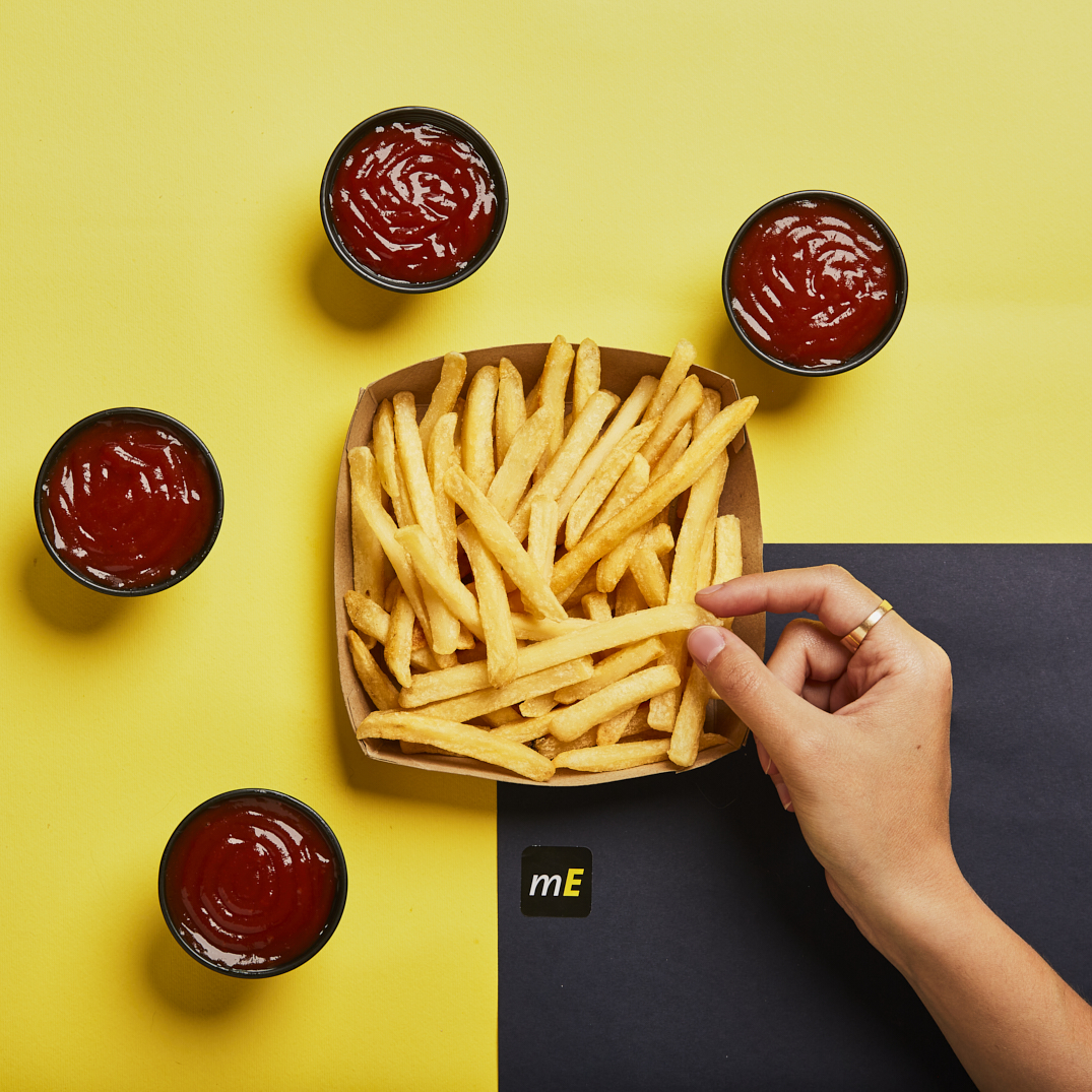 CAJA DELIVERY BIOHZ CARTON BANDEJA MEDIANA FOOD TRUCK (11.5*11.5*3.5CM) *250UNID