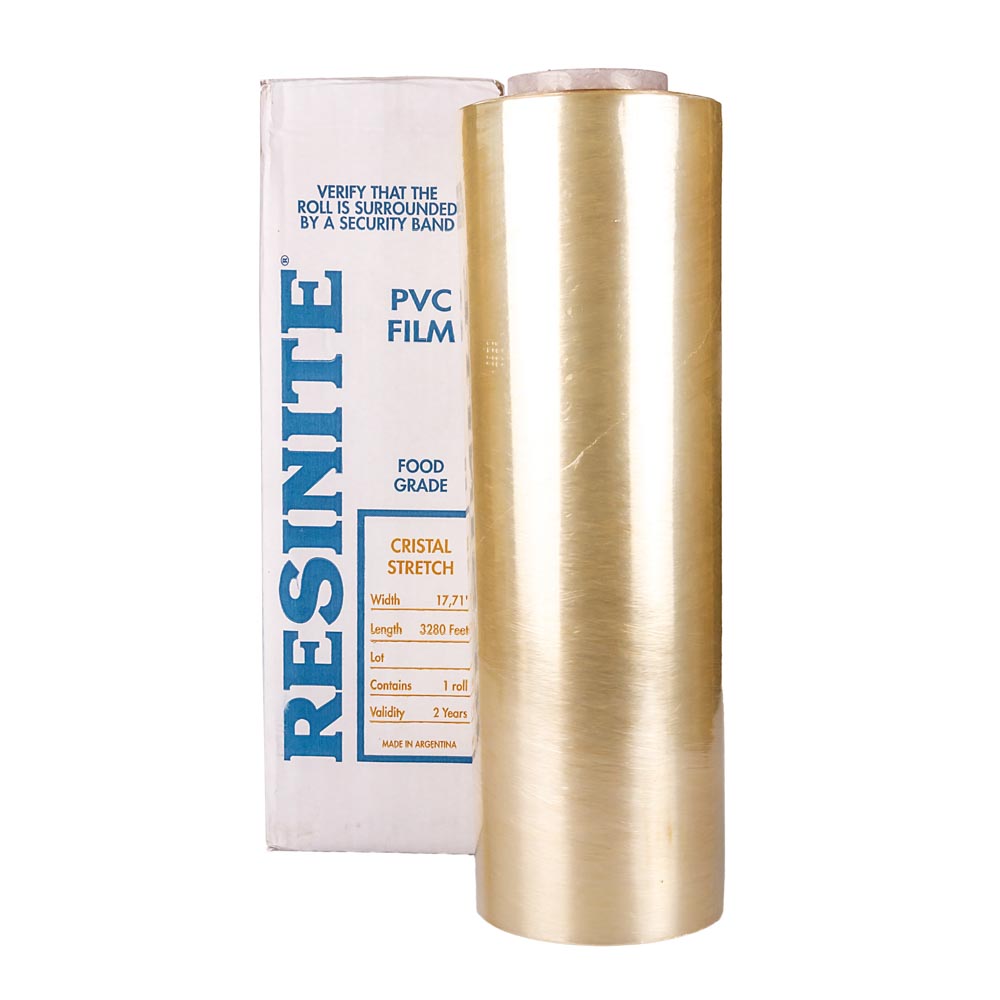FILM ALIMENTICIO RESINITE (45CM.*1000MTS) PVC *ROLLO