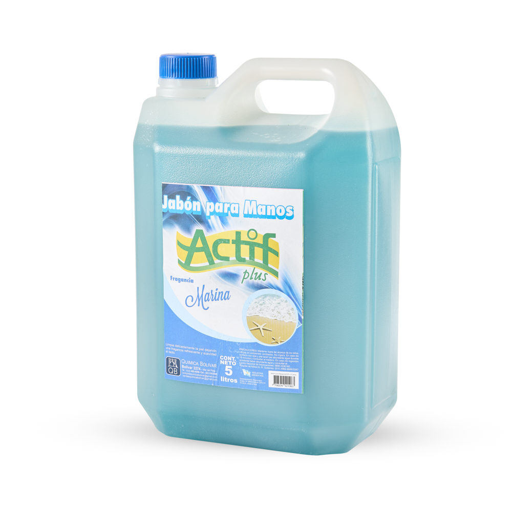 JABON LIQUIDO PARA MANOS QB (5LTS) MARINA *UNID
