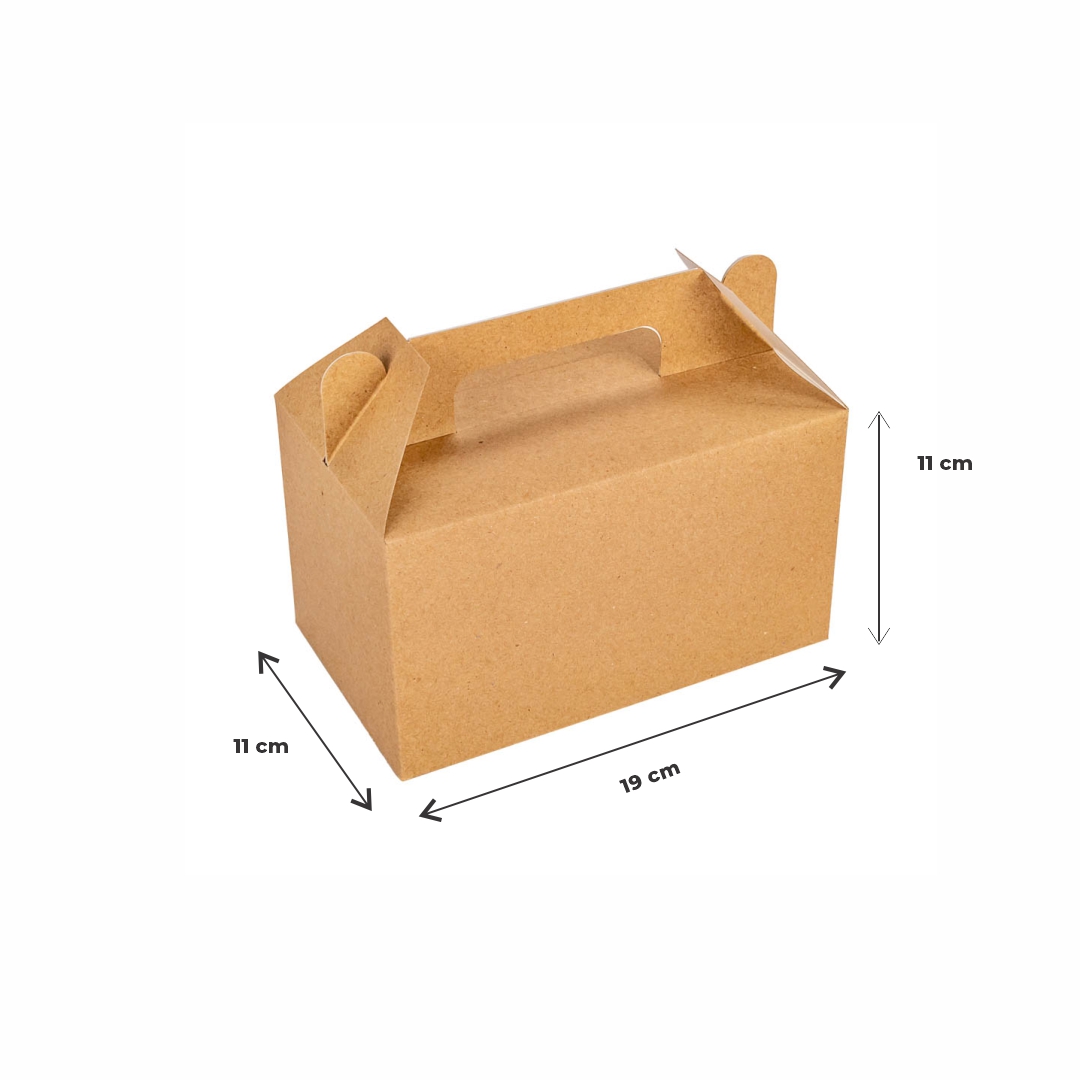 CAJA DELIVERY MEDORO CARTON MALETIN (19*11*11CM) (CEMM025) *25UNID