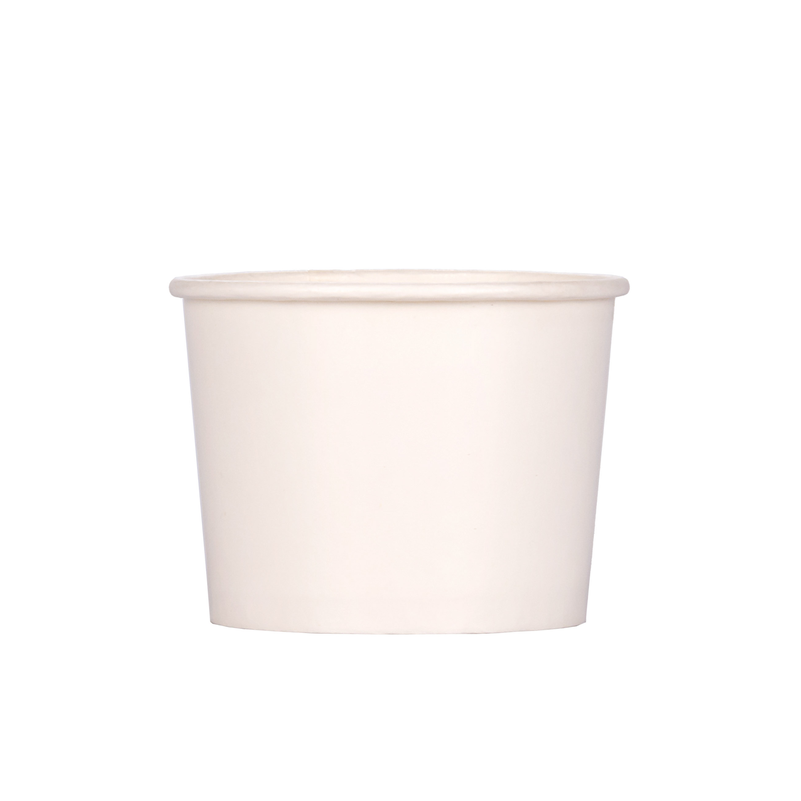 POTE HELADO POLIPAPEL ENPOLEX.360CC BLANCO (12OZ) *100UNID