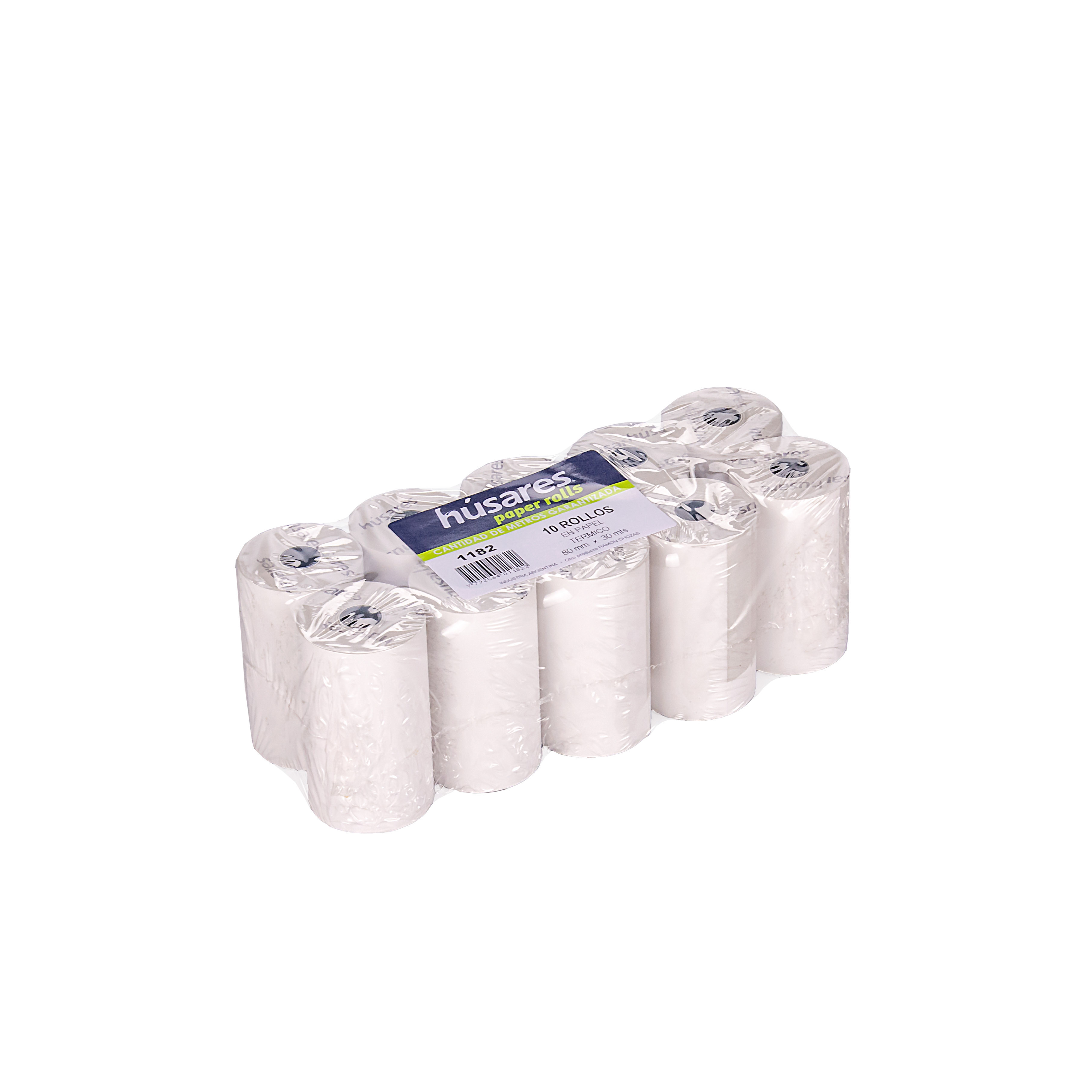 ROLLO MAQUINA TERMICO HUSARES 80MM*30MTS (1182) *10UNID