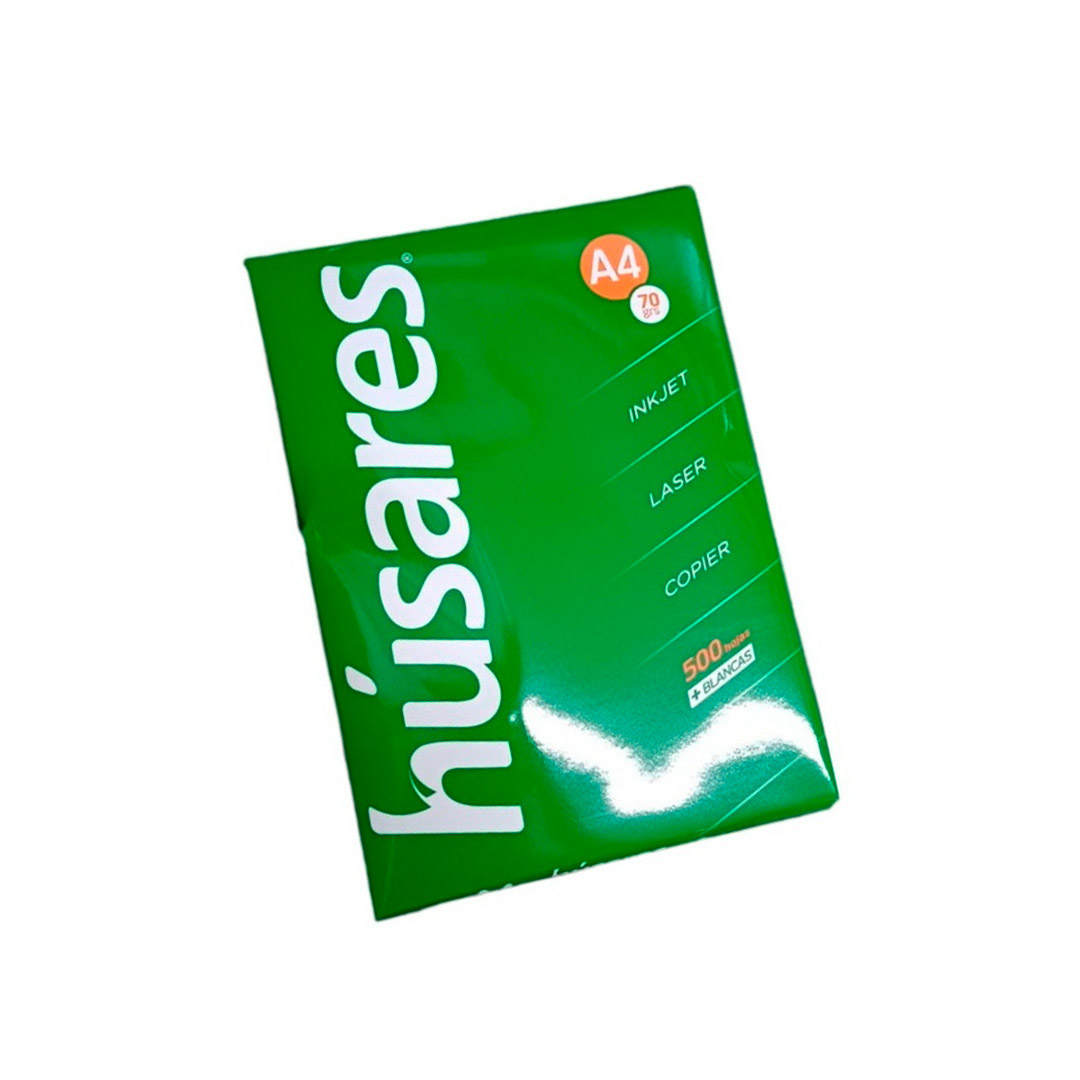 RESMA IMPRESORA A4 BLANCA HUSARES 70GRS (21*29.7CM) *500HJS