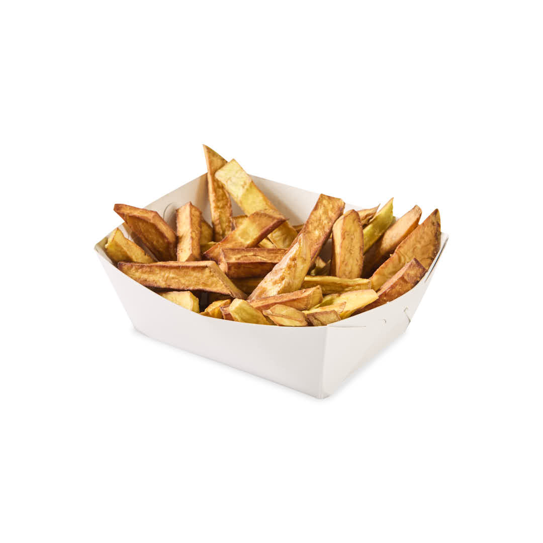 CUBETA ÑOQUERA CARTULINA BLANCA CHICA (7*10*5CM) mE *100UNID