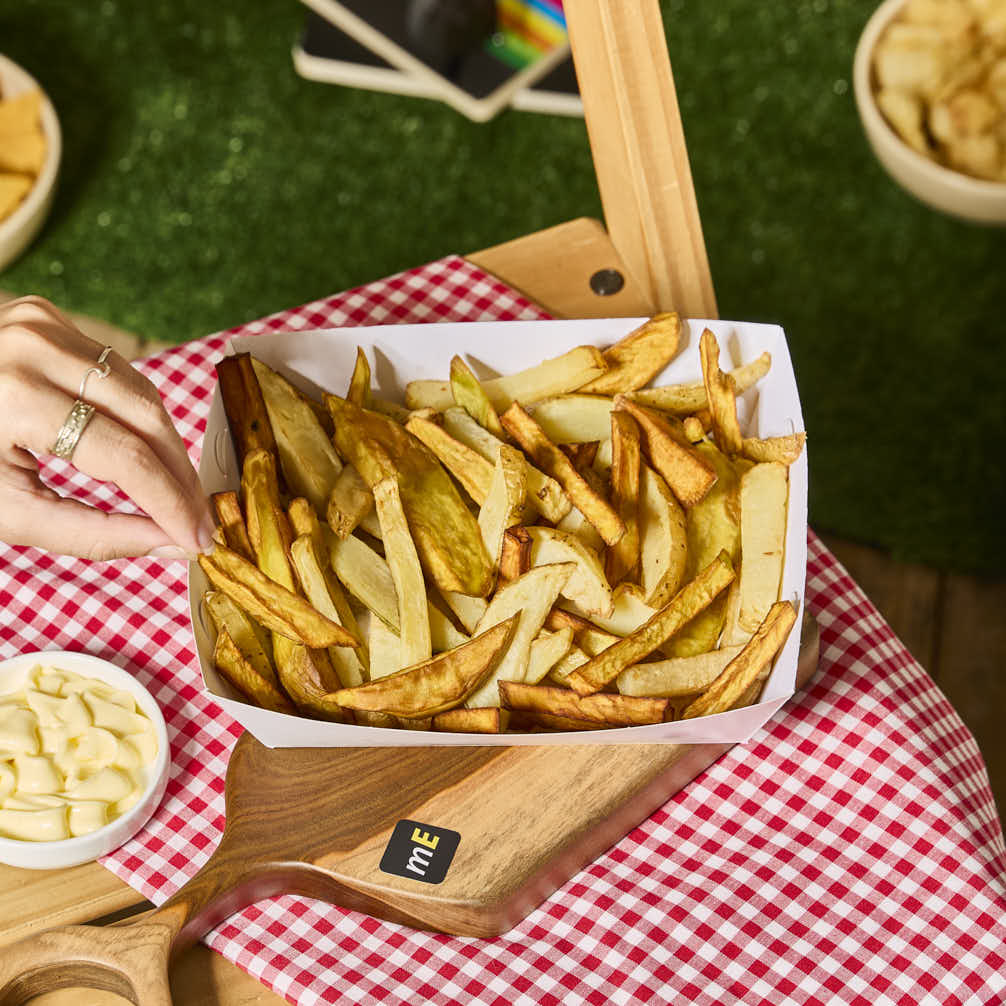 CUBETA ÑOQUERA CARTULINA BLANCA GRANDE (12*16*5,5CM) mE*100UNID