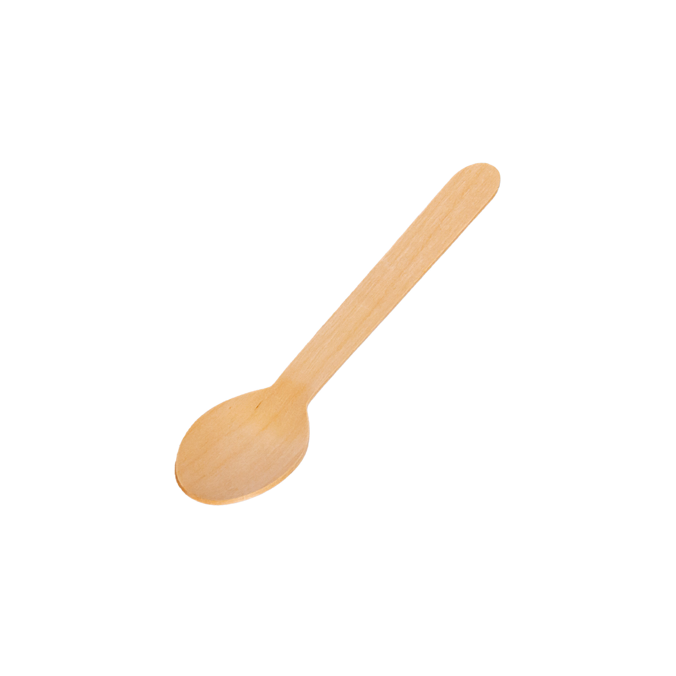 CUCHARA MADERA.POSTRE DESCARTABLE IBERIA (34MM*16CM) *100UNID