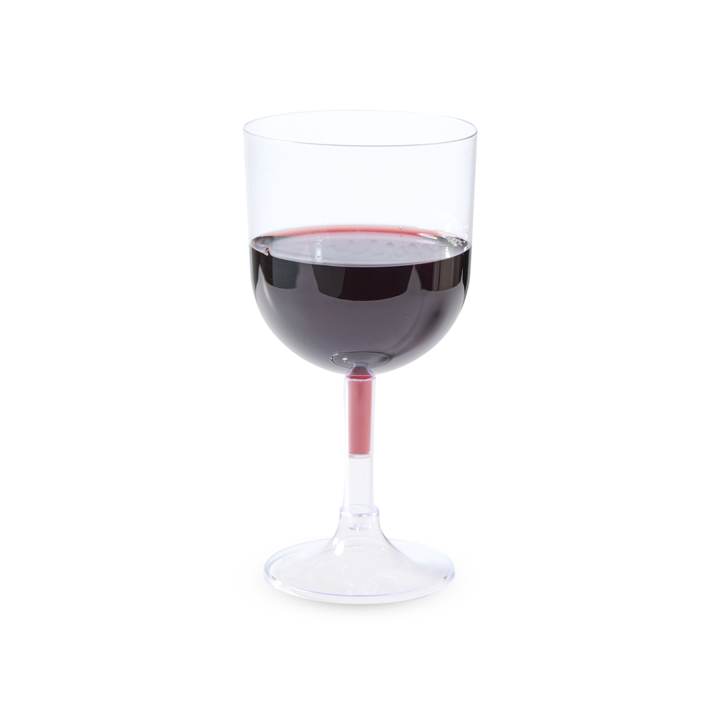 STRAWPLAST COPA RIGIDA.260CC VINO CRISTAL (ST-332) *4UNID