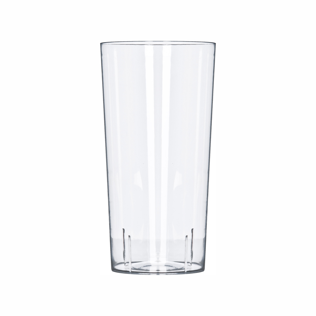 STRAWPLAST VASO RIGIDO.340CC LONG DRINK CRISTAL (ST-354) *10UNID