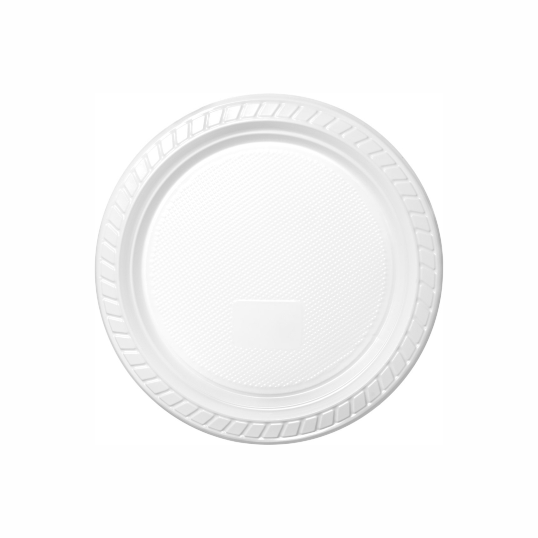 PLATOS DESCARTABLE BLANCO COPOBRAS 17.5CM (PR0-17.5) *10UNID