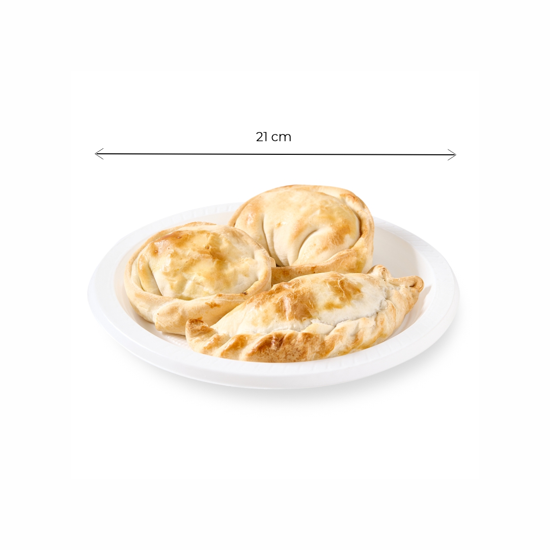 PLATOS DESCARTABLE BLANCO COPOBRAS 21CM (PR0-21) *10UNID