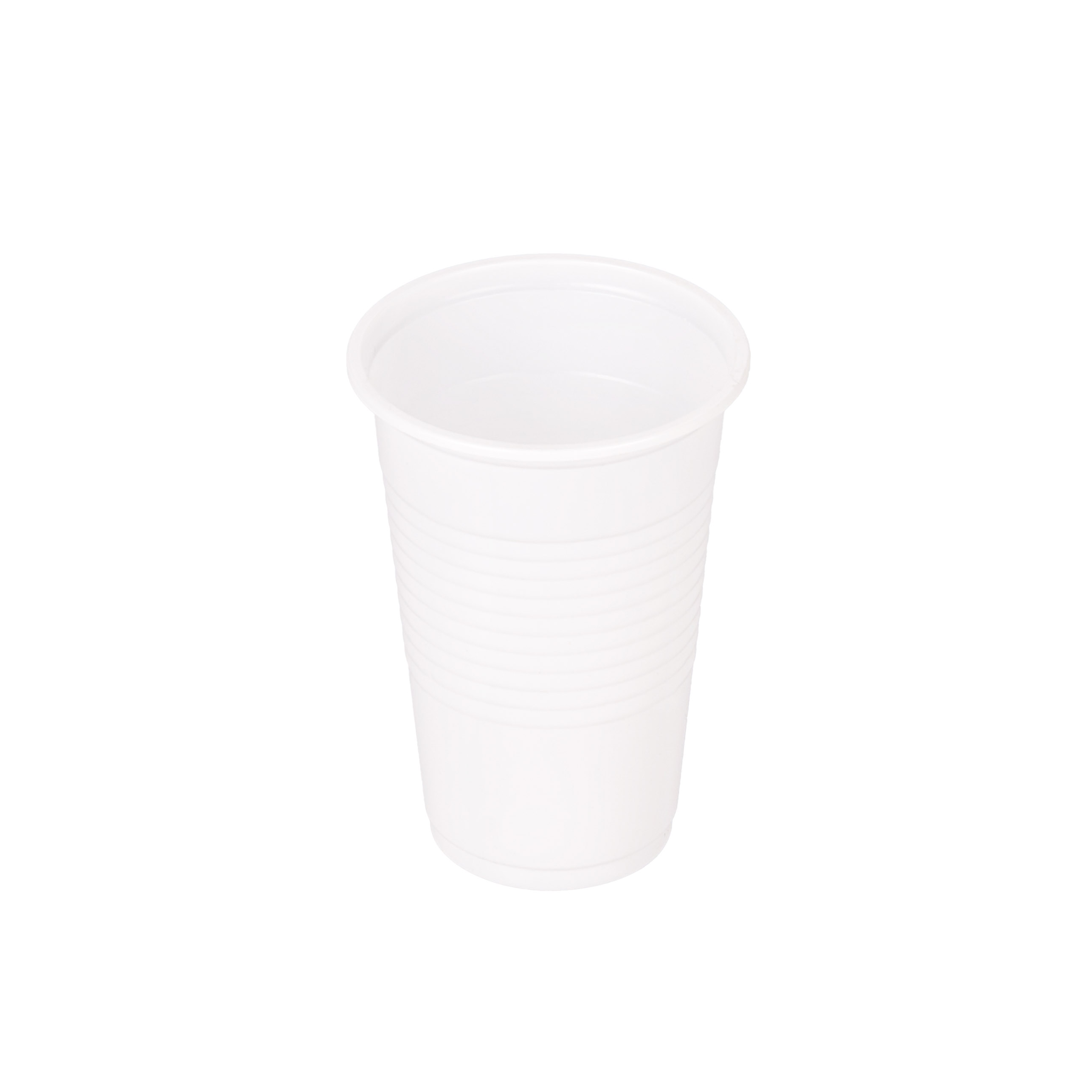 VASOS PLASTICOS BLANCOS 220CC WORK *100UNID