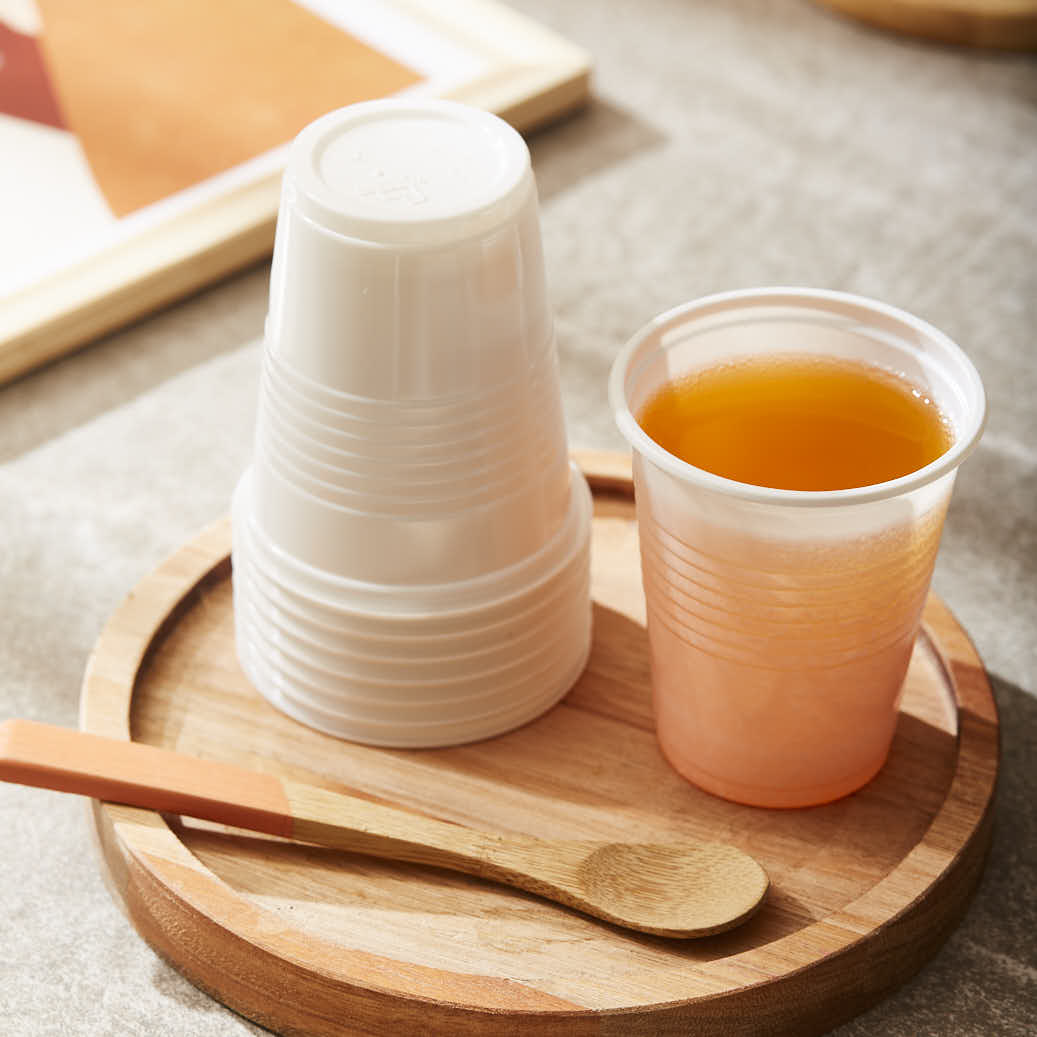 VASOS PLASTICOS BLANCOS 300CC WORK *100UNID