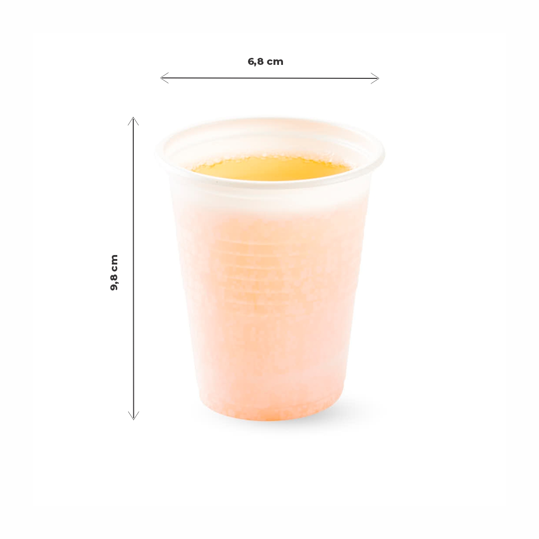 VASOS PLASTICOS BLANCOS 300CC WORK *100UNID