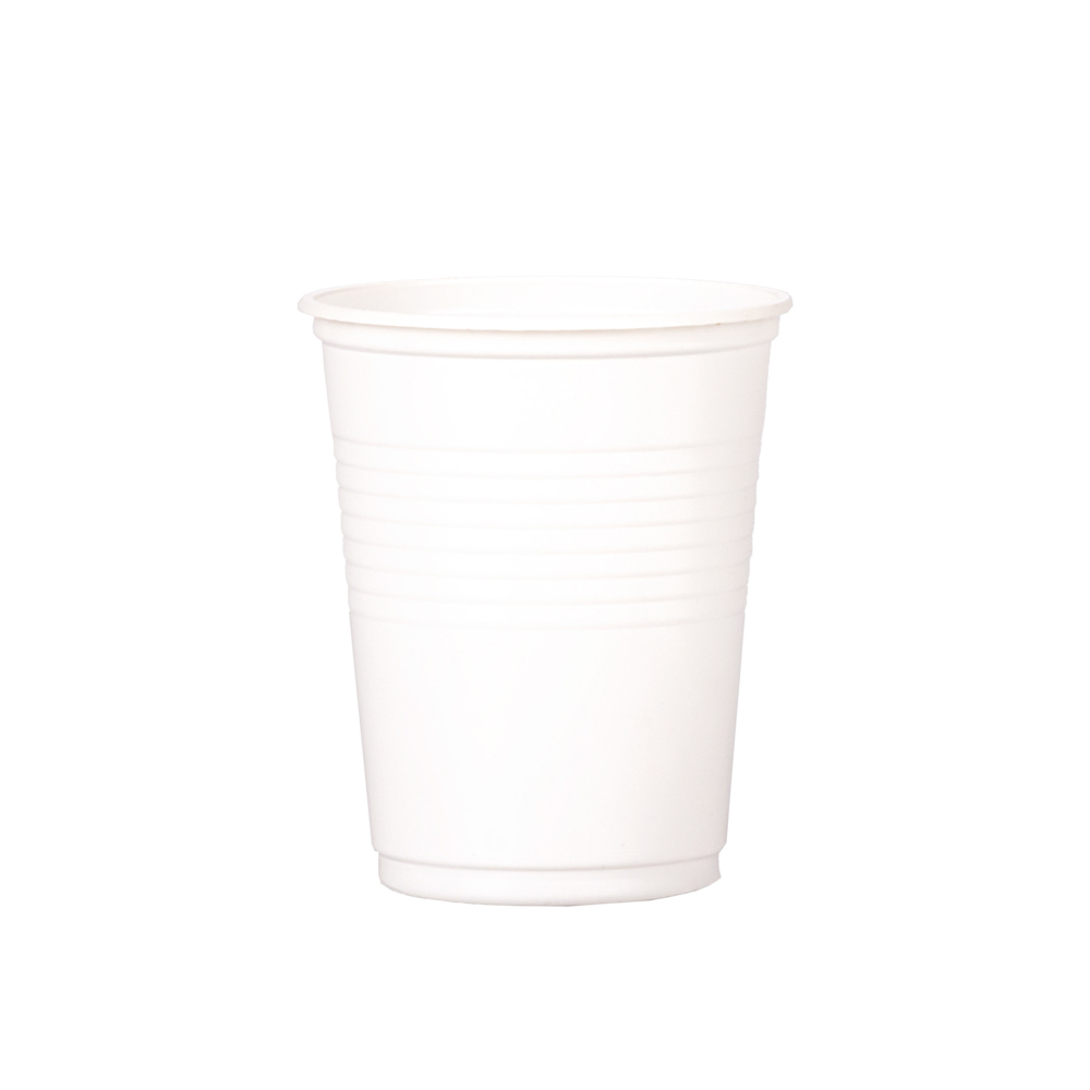 VASOS PLASTICOS BLANCOS 300CC WORK *100UNID