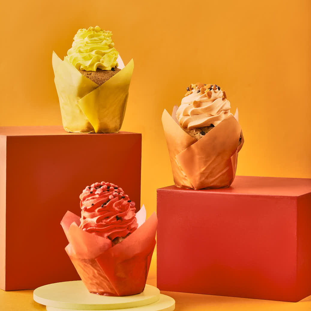 TULIPAS PARA MUFFIN Y CUPCAKE.Nº16 NARANJA LISA PAQ *200UNID