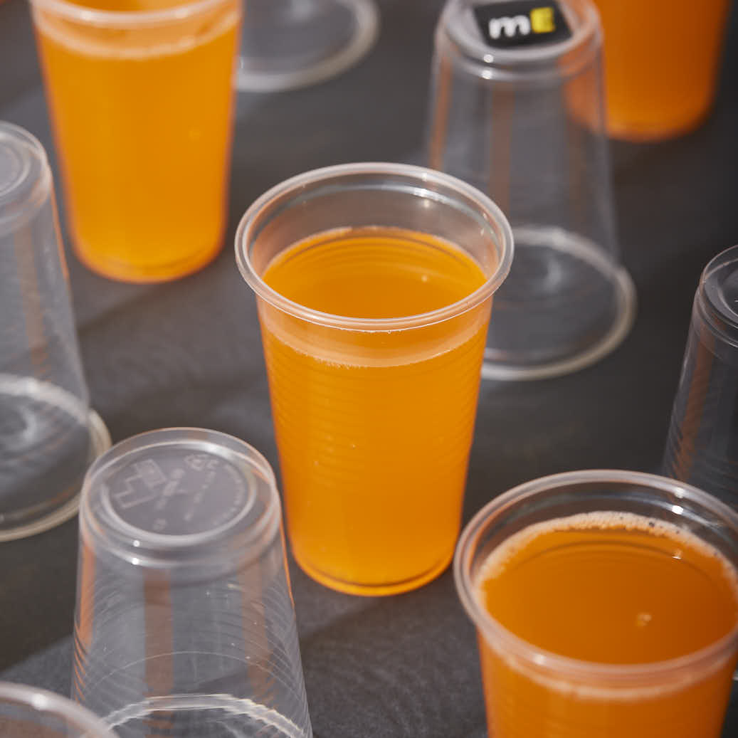 VASOS PLASTICOS TRASLUCIDOS 330CC WORK *100UNID