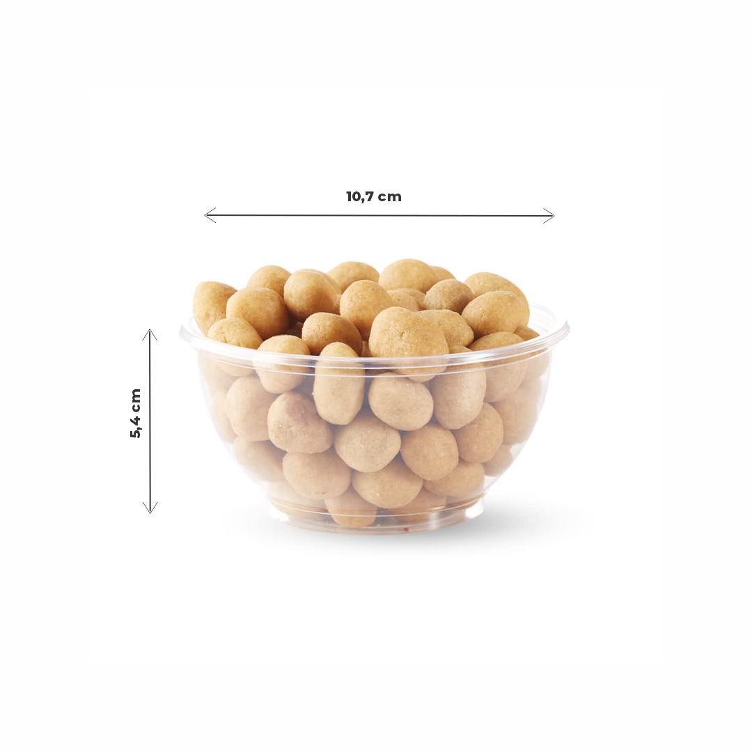 COMPOTERA PLASTICA CRISTAL 200CC *50UNID