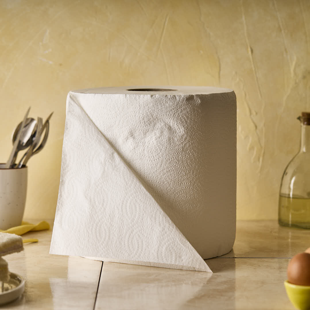 PAPEL TISSUE (24CM*500 USOS) ELEGANTE DOBLE HOJA PRECORTE (1000 USOS) *2 ROLLOS