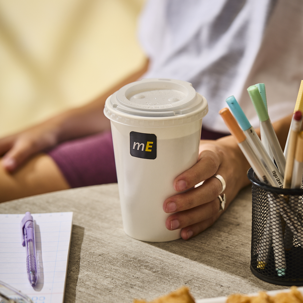 VASOS POLIPAPEL.BO PARA FRIO BLANCO 16OZ (475CC) *100UNID