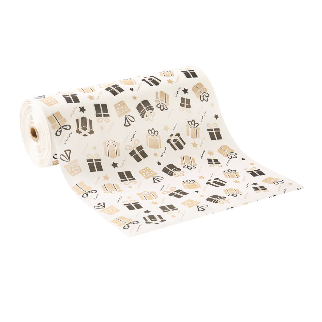 PAPEL FANTASIA mE 40CM REGALO (SUPER BLANCO - 40GRS - 280MTS) BOBINA *4,5KG