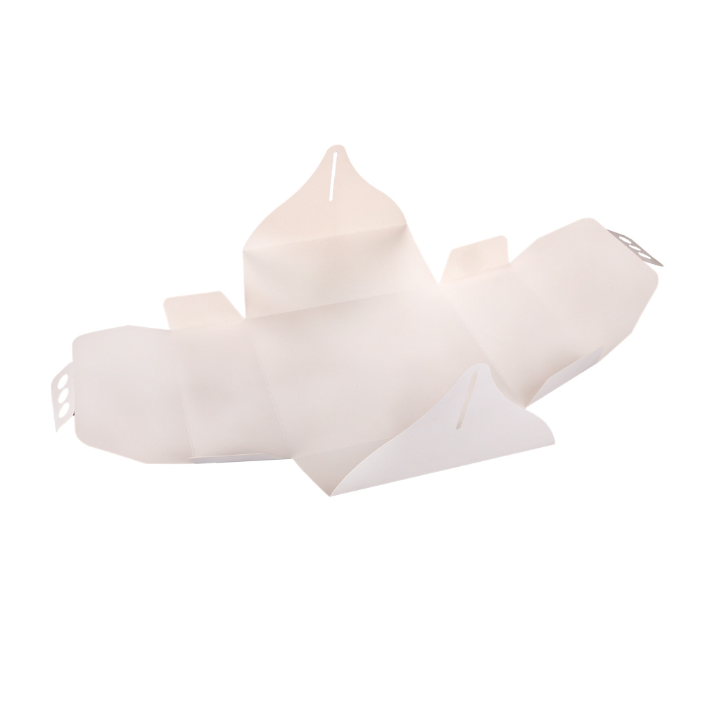 ESTUCHE TORTA CARTULINA BLANCA (26*26*12CM) mE *10UNID