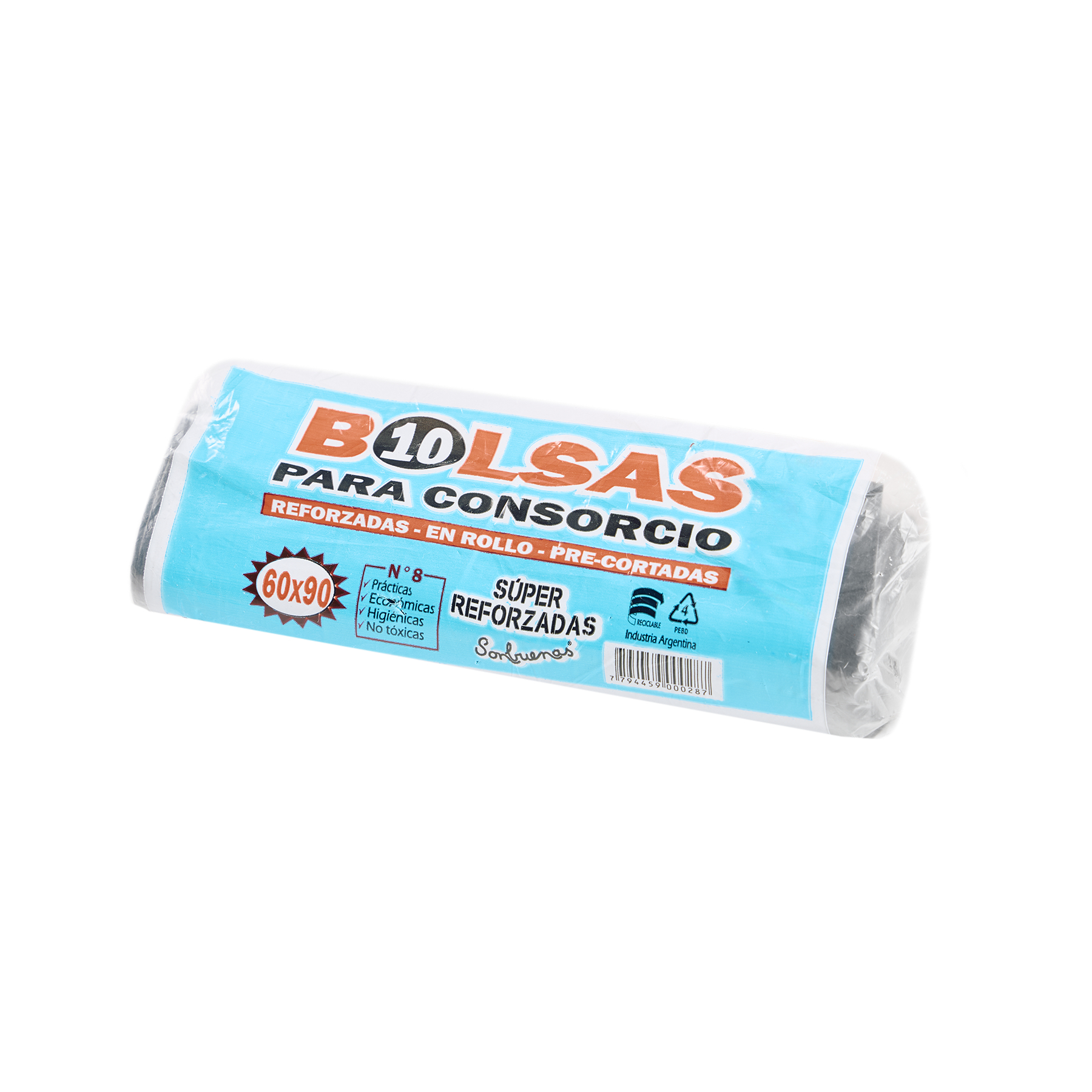 BOLSAS RESIDUO NEGRA SON BUENAS.(ROLLO*10U) 60*90 POLYFILM *UNID