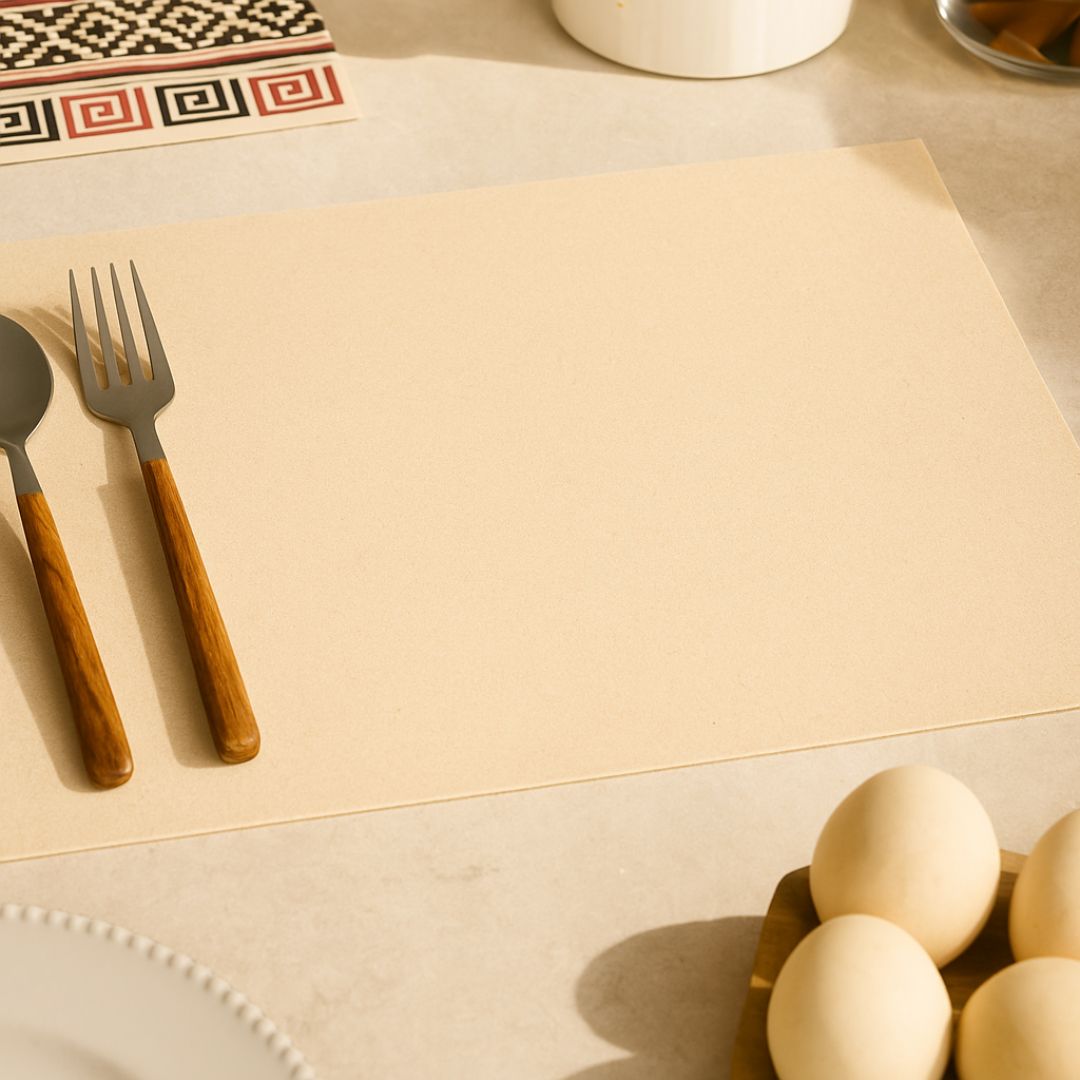 INDIVIDUALES PAPEL MULTI &#039;LISOS&#039; KRAFT (60GRS - 30X40CM) PAQ*500UNID .