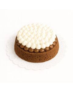 BLONDAS PAPEL BLANCA REDONDA 32CM *100UNID