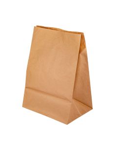 BOLSAS DELIVERY PAPEL KRAFT FONDO CUADRADO Nº8 (26*17.5*37CM) (80GRS) *50UNID